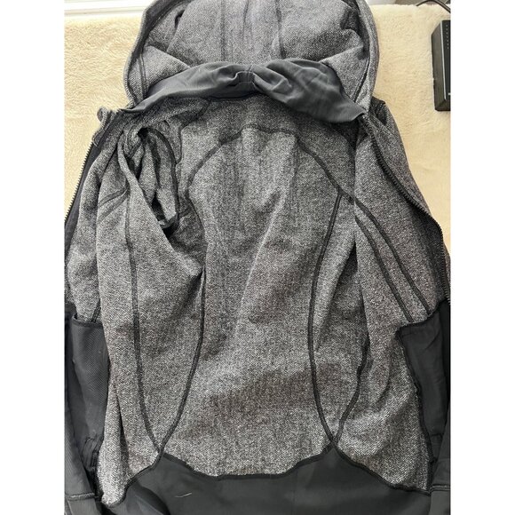 Lululemon Daily Practice Womens size 6 Gray Full-Zip Hoodie With Thumbholes & Dr - Picture 7 of 10